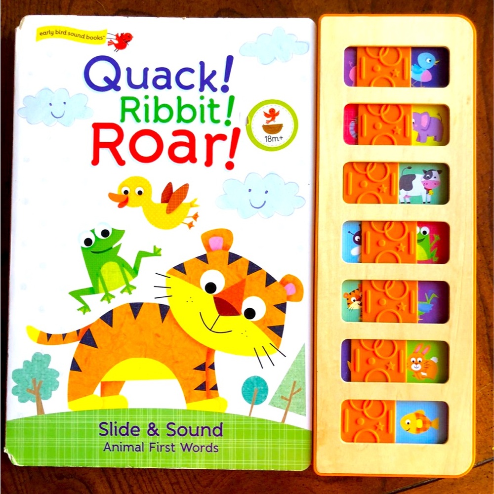 Quack! Ribbit! Roar! Book